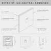 Retrotouch Crystal Touch Switch 240v
