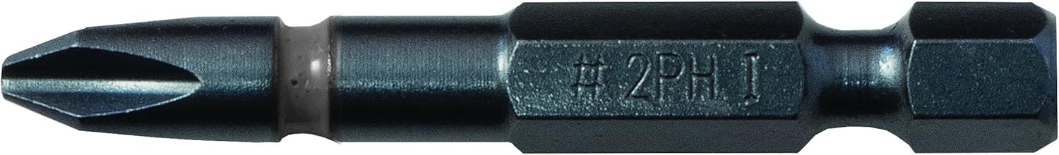 CK Tools T4560 PH2LD Blue Steel PH2 Impact Screwdriver Bit 50mm (Set of 3)