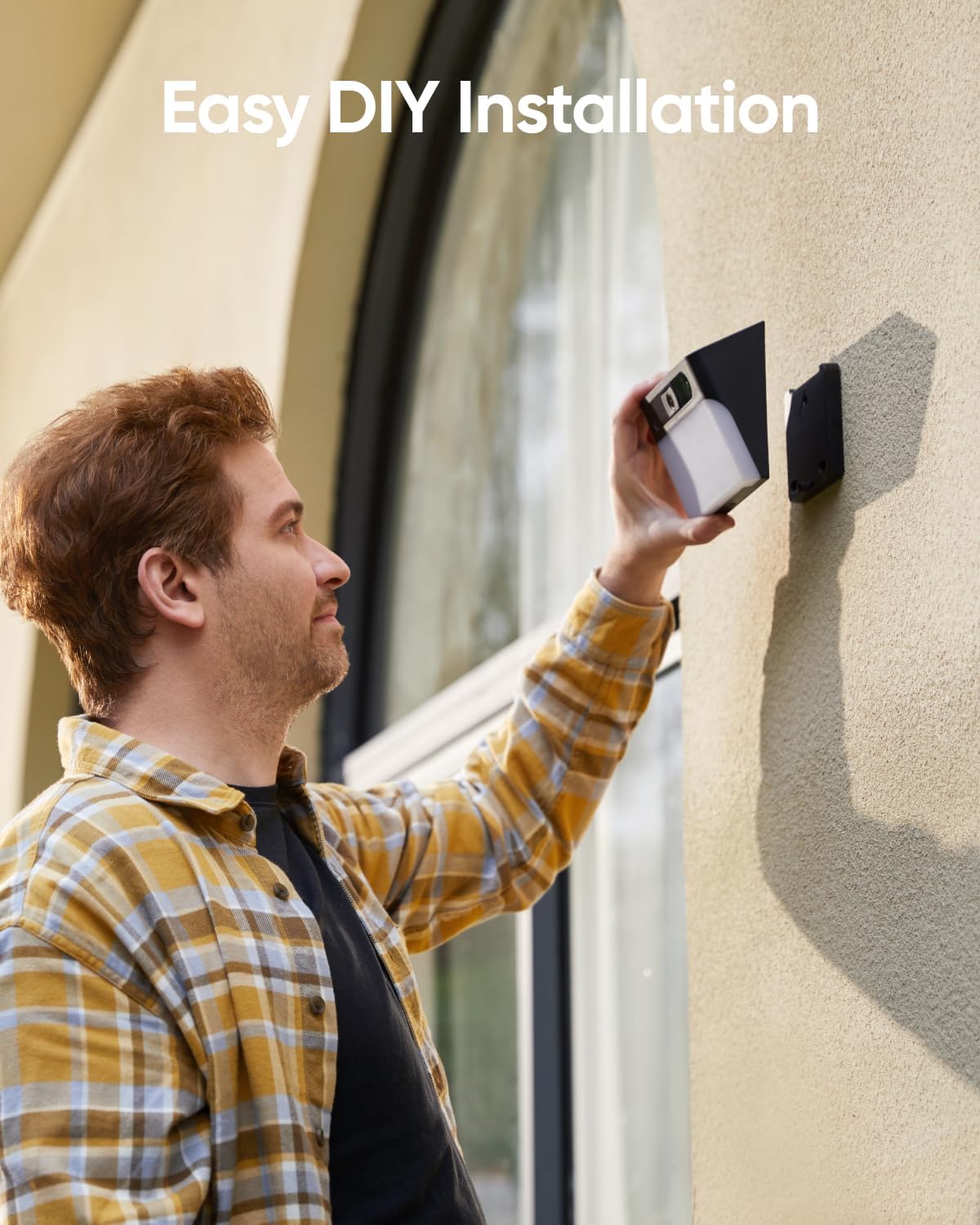 Eufy Security Solar Wall Light Cam, S120, Wireless Outdoor Camera