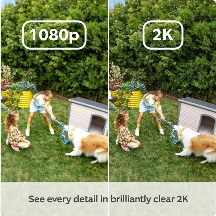 Ring Outdoor Camera Plus (Plug-in) | 2K White