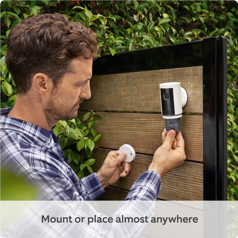 Ring Outdoor Camera Plus (Battery) | 2K Black