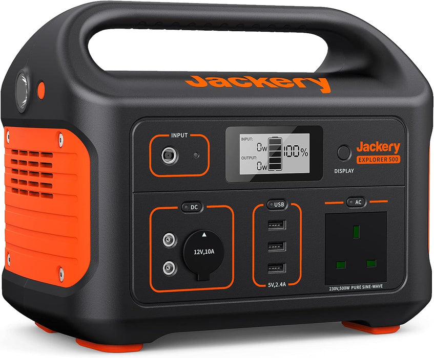 Jackery Explorer E500 Portable Power Station UK