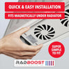 Radboost Radiator Booster Fan – Energy Saving Single Pack