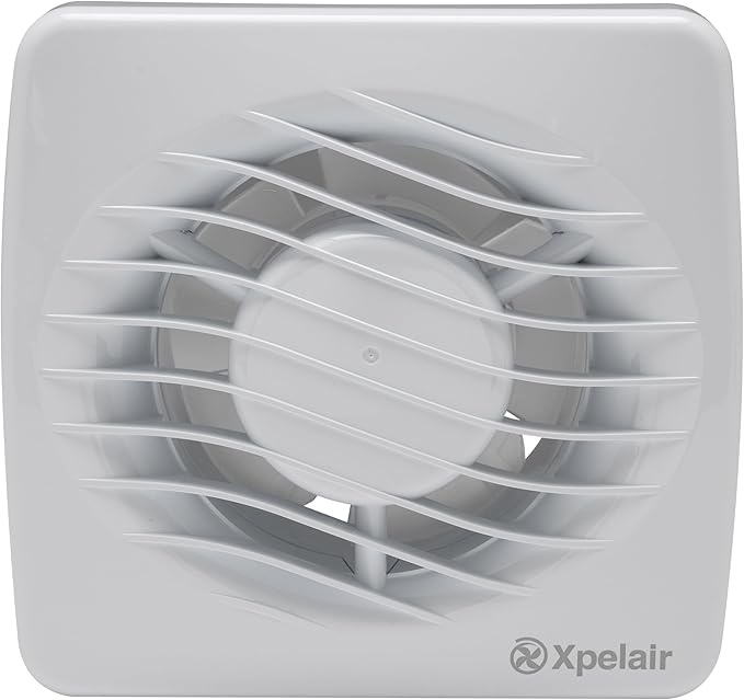 Xpelair DX100T 100mm 4" Single Speed Fan with Timer 90841AW