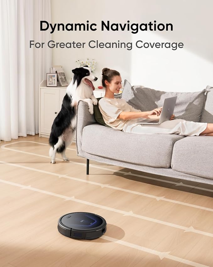 Eufy G50 Hybrid T2212V11 Robotic Vacuum Cleaner - Black