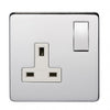Crabtree Platinum 7314-BKN 1 Gang Socket Black Nickel