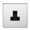 Crabtree Platinum 7340-BKN 5A Socket Black Nickel
