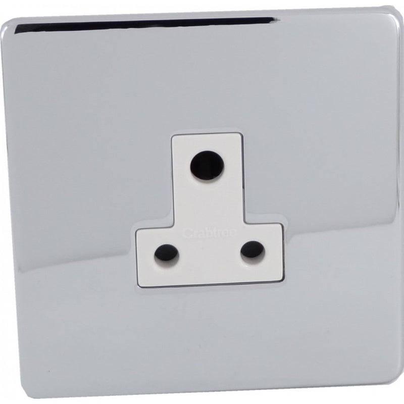 Crabtree Platinum 7340-BKN 5A Socket Black Nickel