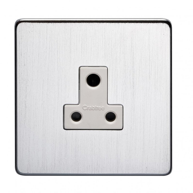 Crabtree Platinum 7340-BKN 5A Socket Black Nickel