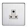 Crabtree Platinum 7340-BKN 5A Socket Black Nickel