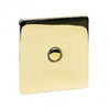 Crabtree Platinum 7400-TD1-PB 1 Gang Touch Dimmer Brass - SND Electrical Ltd