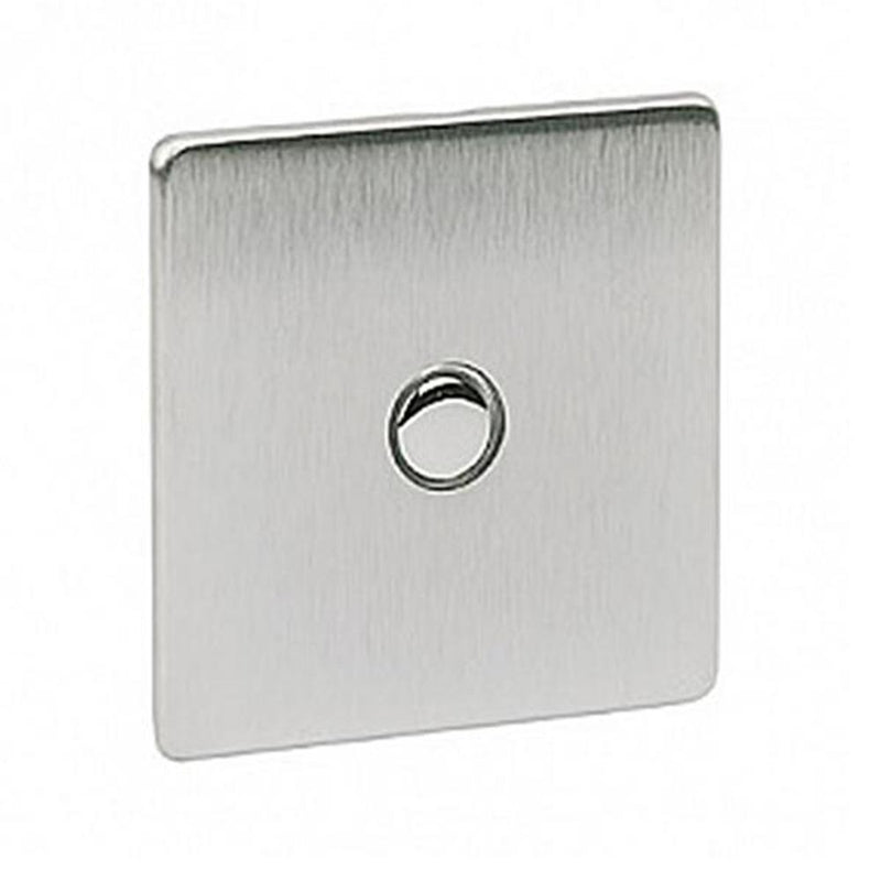 Crabtree Platinum 7400-TD1-SC 1 Gang Touch Dimmer Satin Chrome - SND Electrical Ltd