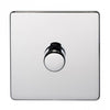 Crabtree Platinum 7400-D1-HPC 1 Gang Dimmer Highly Polished Chrome