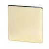 Crabtree Platinum 7775-PB 1 Gang Blank Plate Brass - SND Electrical Ltd