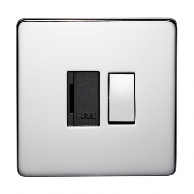 Crabtree Platinum 7832-BKN Switched Spur Black Nickel