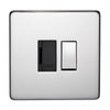 Crabtree Platinum 7832-BKN Switched Spur Black Nickel