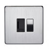 Crabtree Platinum 7832-BKN Switched Spur Black Nickel