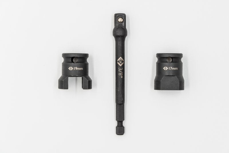 CK T4670M Channel Socket Set 17+19mm (Includes Hex Adapter)