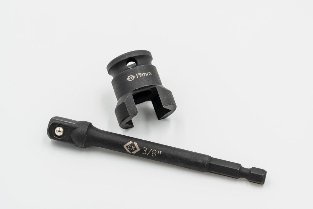 CK T4670M Channel Socket Set 17+19mm (Includes Hex Adapter)