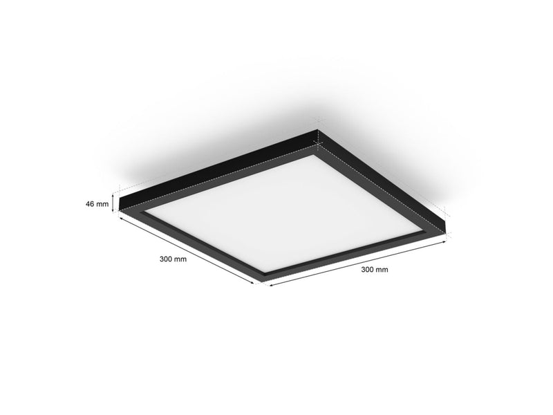 Philips Aurelle Hue Panel 19W Square Ceiling Light - White