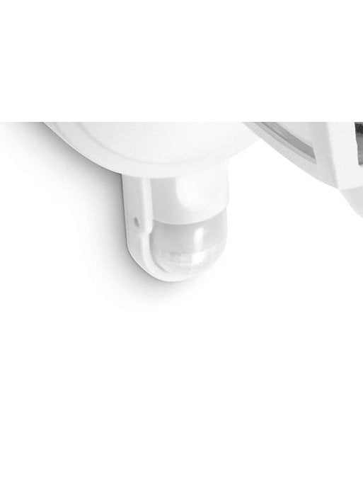 Philips Creek 1x60W 230V Up Outdoor Wall Lantern Black with PIR Sensor