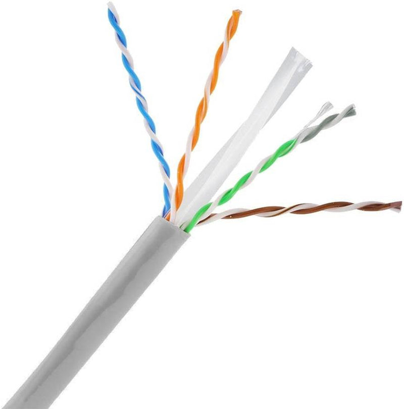 CAT6 Internal COPPER Ethernet Network Cable UTP 100mt Grey