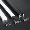 A1707 LED Aluminum Profile 17mm x 7mm aluminum channel for LED strip lights