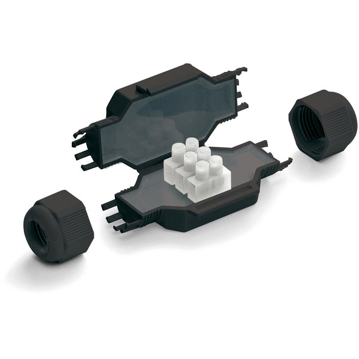 Ray Tech Fred-N 2 Entry 3 Pole IP69K Cable Joint – Black