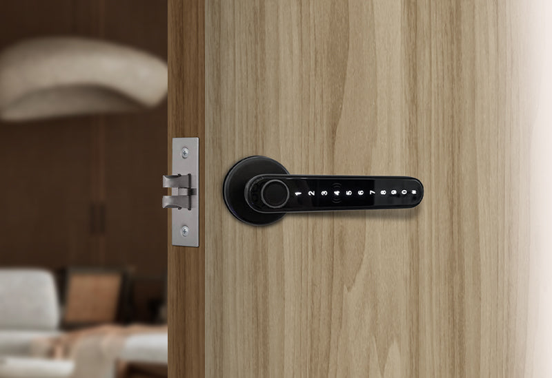 Simpled LF-SP Leverline Smart Lock (Black)