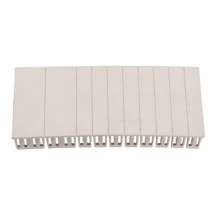 FuseBox BLANK ABS 18MM MODULE (2 STRIPS, 12 BLANKS)