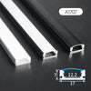 A1707 LED Aluminum Profile 17mm x 7mm aluminum channel for LED strip lights