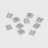 10-Pack Solderless COB RGB LED Strip Tape-to-Wire Connectors with 8m Cable