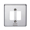 Crabtree 18 Gang Flush Grid Cover Plate