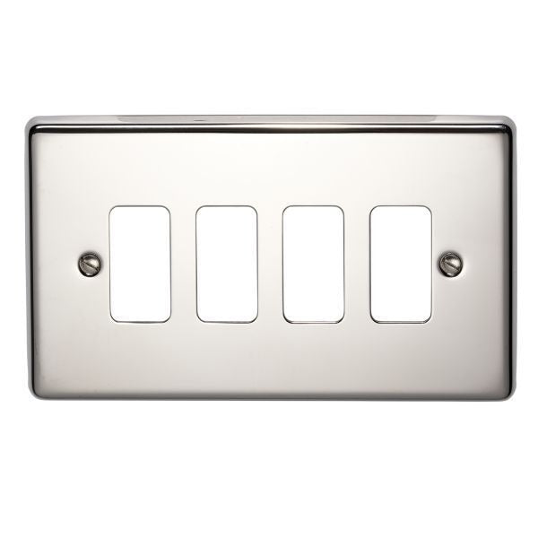 Crabtree 18 Gang Flush Grid Cover Plate
