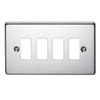 Crabtree 18 Gang Flush Grid Cover Plate