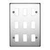 Crabtree 18 Gang Flush Grid Cover Plate