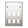 Crabtree 18 Gang Flush Grid Cover Plate
