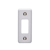 Crabtree 1 Gang Flush Architrave Grid Cover Plate