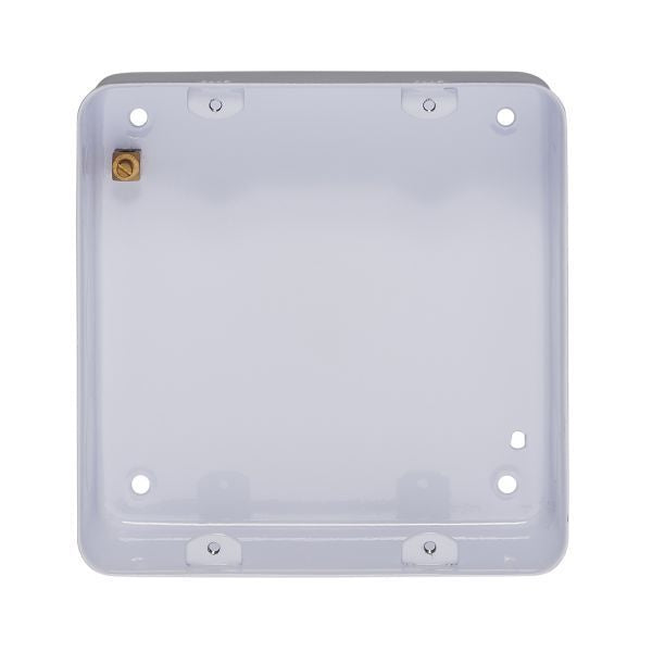 Crabtree 3 & 4 Gang Surface/Flush Box With Knockouts