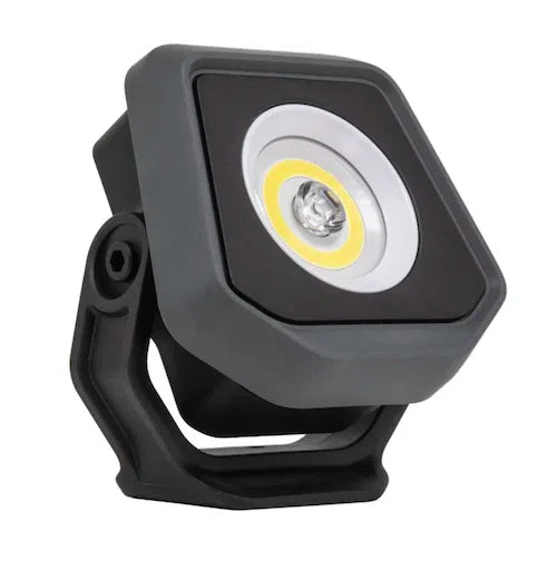 Mini Magnetic LED Work Light 1000 Lumens – Rechargeable, Portable, Waterproof IP65, 7H Runtime, Durable IK07 Housing