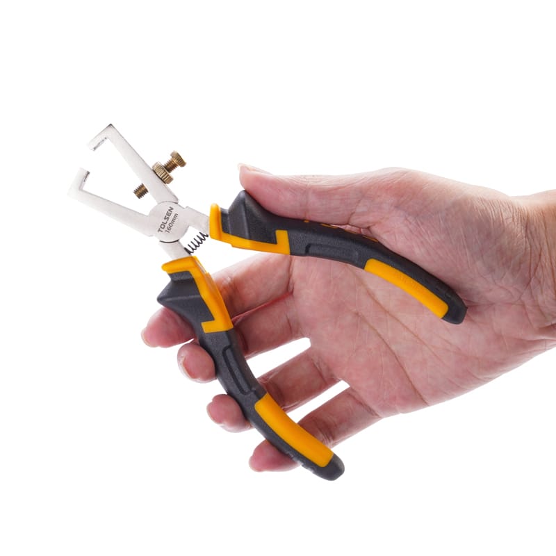 Tolsen 160mm (6") Wire Stipping Pliers Heavy Duty