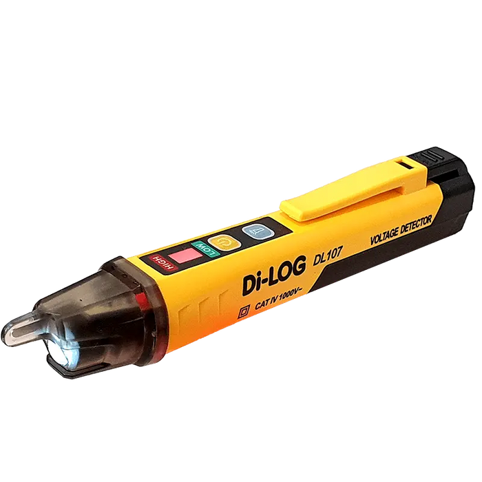 DiLOG DL107 1000V Non-Contact Voltage Detector Visual and Audible