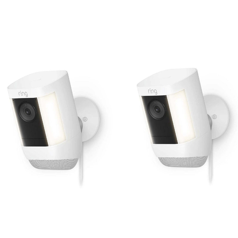 Ring Spotlight Cam Pro (3 Pin UK) Plug In White