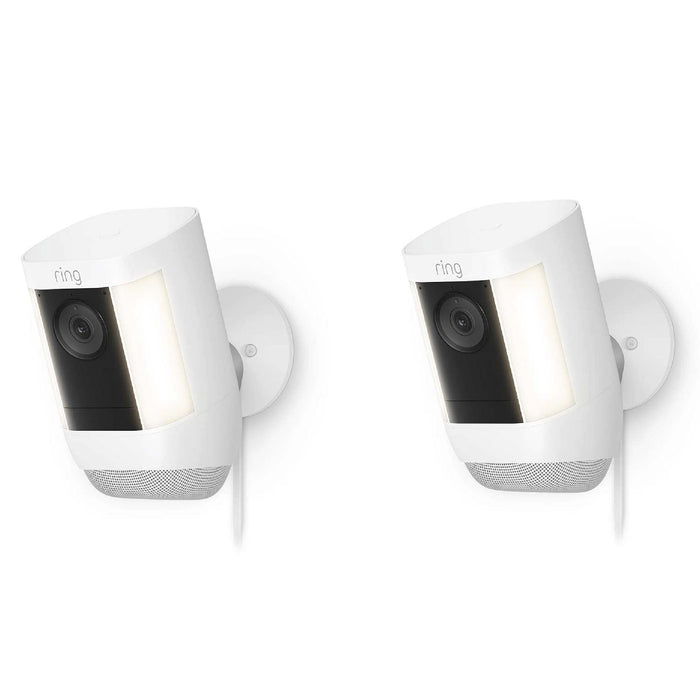 Ring Spotlight Cam Pro (3 Pin UK) Plug In White