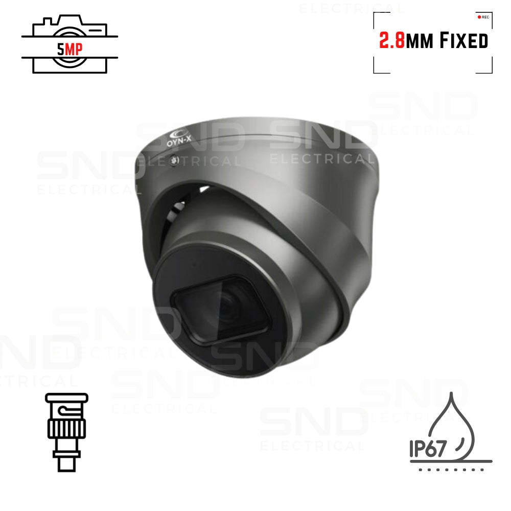 Eagle 5MP Fixed Lens HDCVI IR Turret Camera
