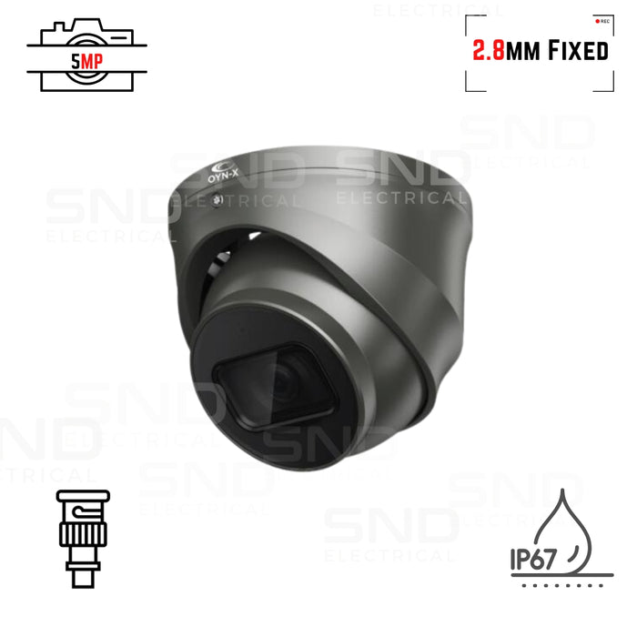 Eagle 5MP Fixed Lens HDCVI IR Turret Camera