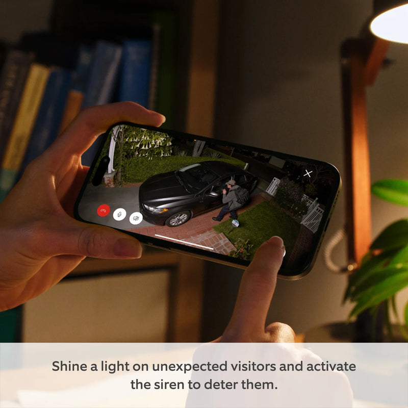 Ring Spotlight Cam Pro Plug-In 4K (Newest Gen) Black