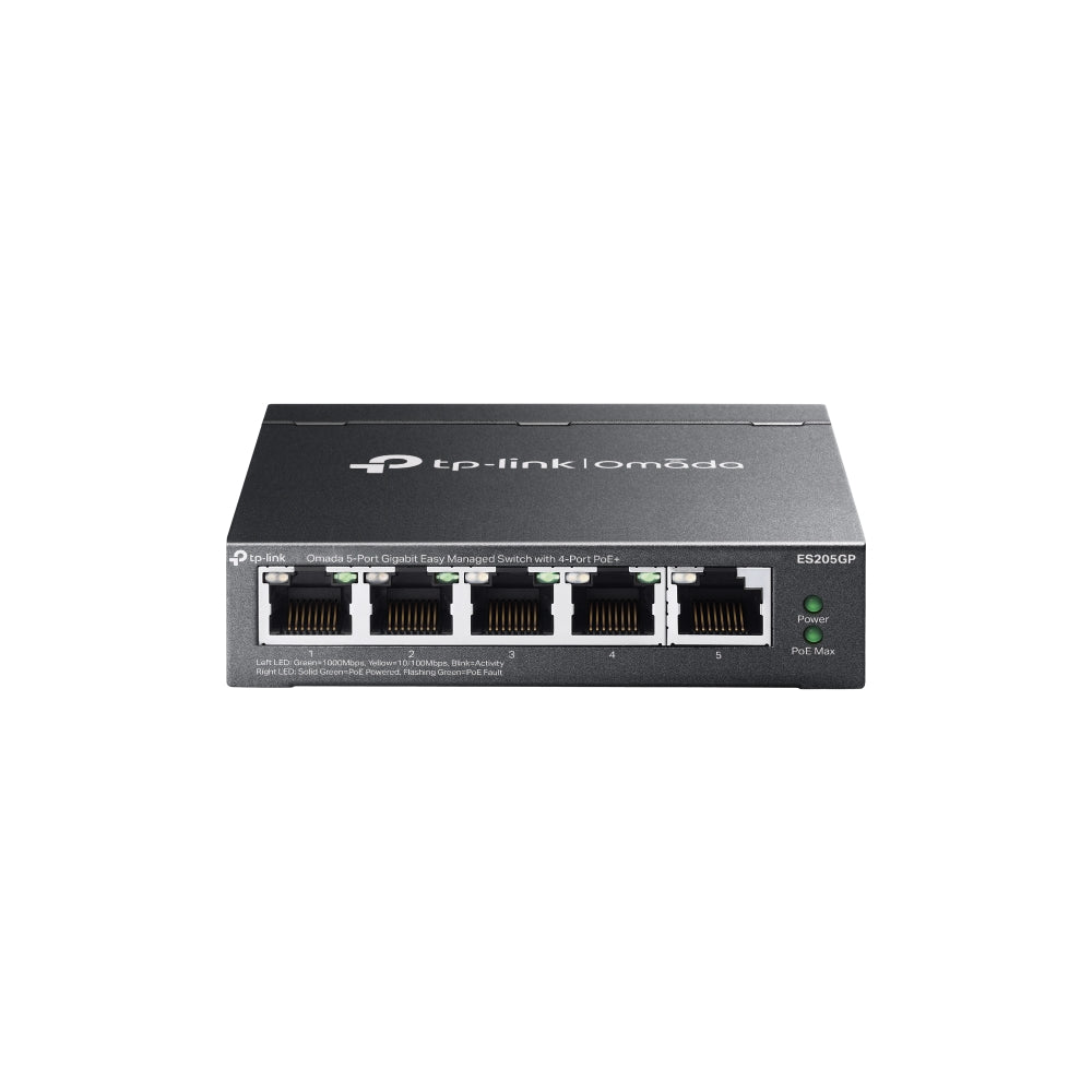 TP-Link 5-Port Gigabit Easy Managed Switch with 4-Port PoE+