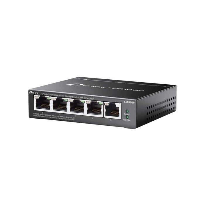 TP-Link 5-Port Gigabit Easy Managed Switch with 4-Port PoE+