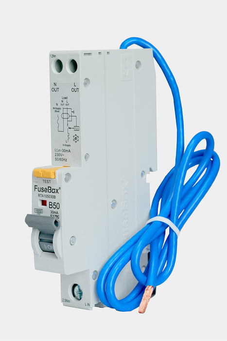 Fusebox RCBO's Type A, Curve B | RTA Series (06A-50A)